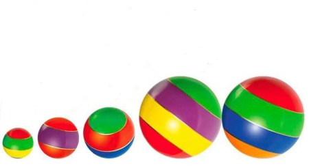Купить Мячи резиновые (комплект из 5 мячей различного диаметра) в Борисоглебске 